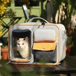 Outdoor Travel Pet Backpack - Always Whiskered