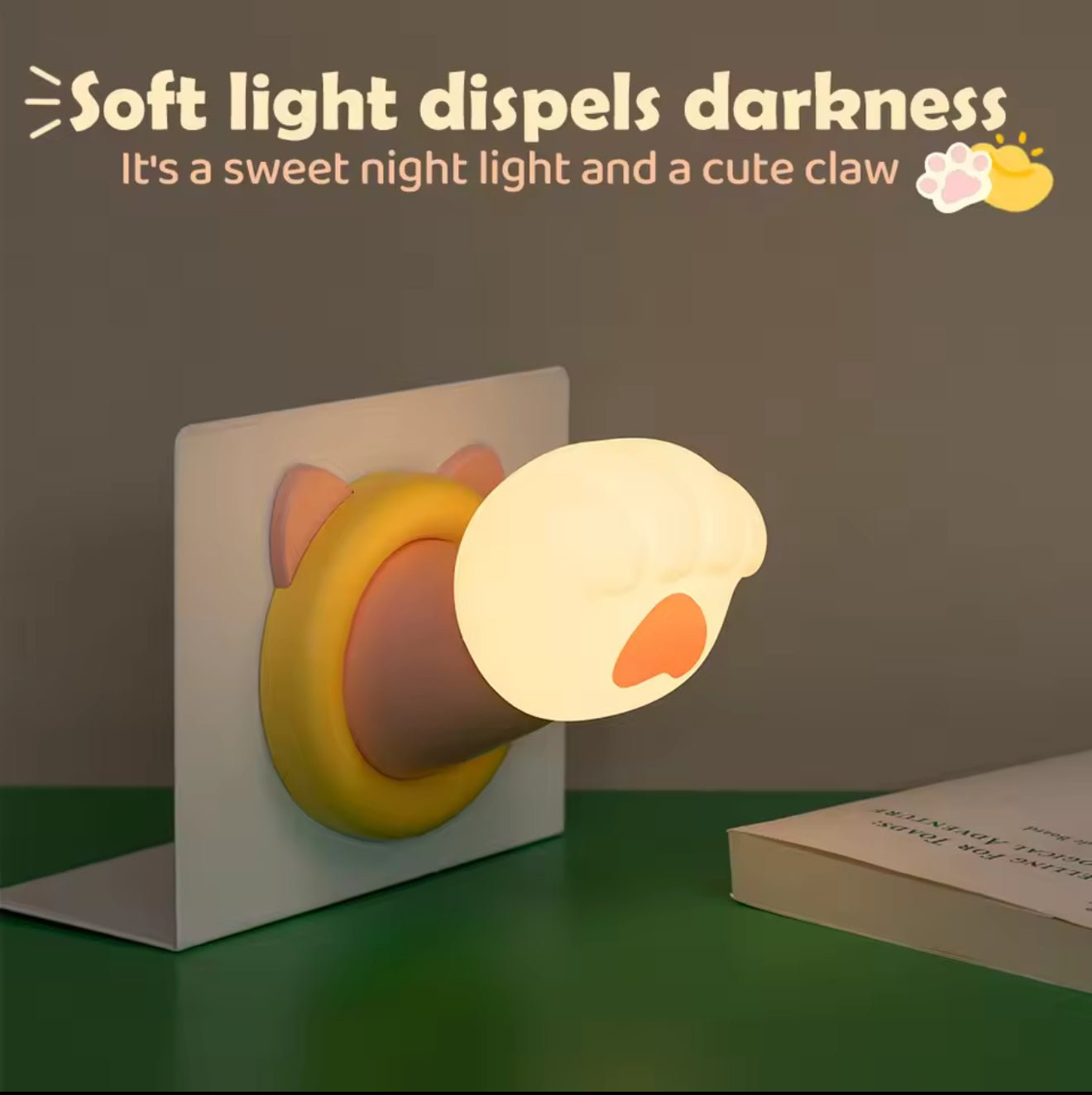 Pawfect Glow Night Light - Always Whiskered