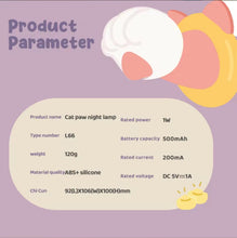 Pawfect Glow Night Light - Always Whiskered