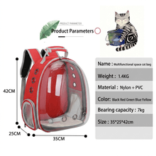 Pawfect View Clear Pet Backpack - Always Whiskered