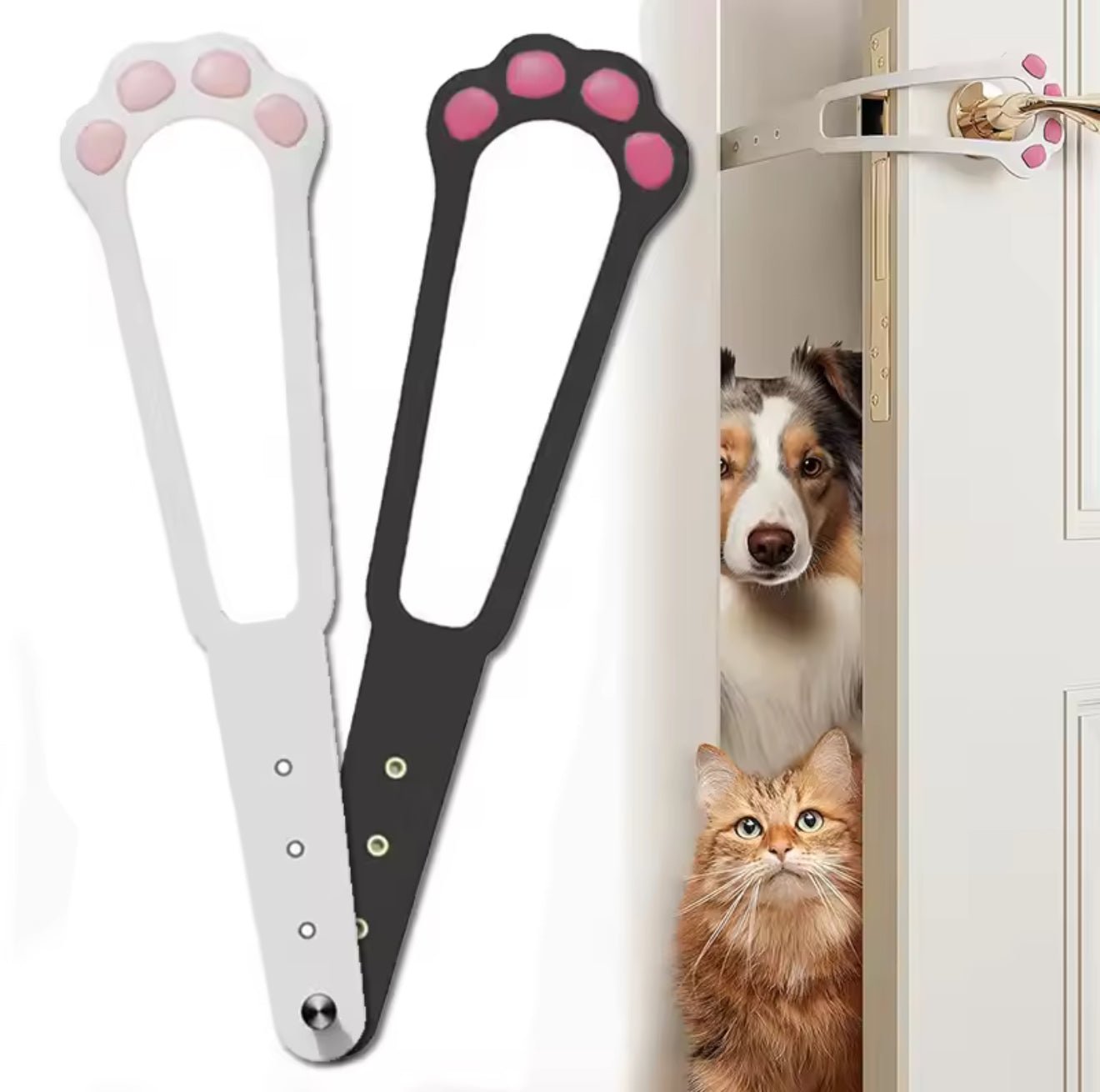 PawLatch Cat Door Holder - Always Whiskered