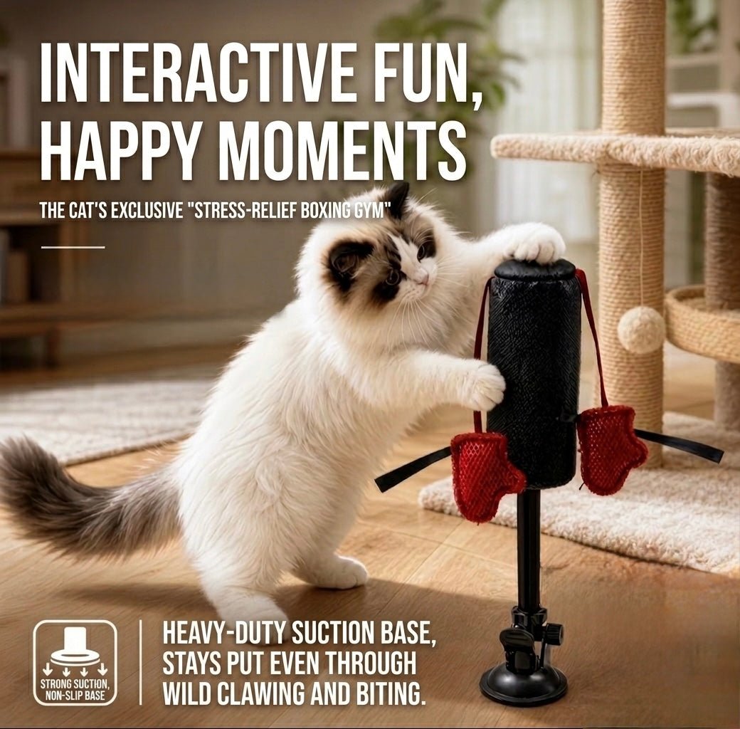 Paws of Fury Punching Bag Toy - Always Whiskered
