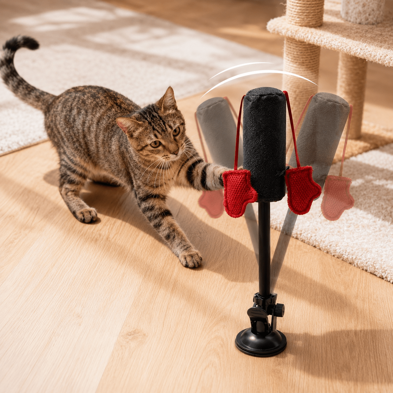 Paws of Fury Punching Bag Toy - Always Whiskered