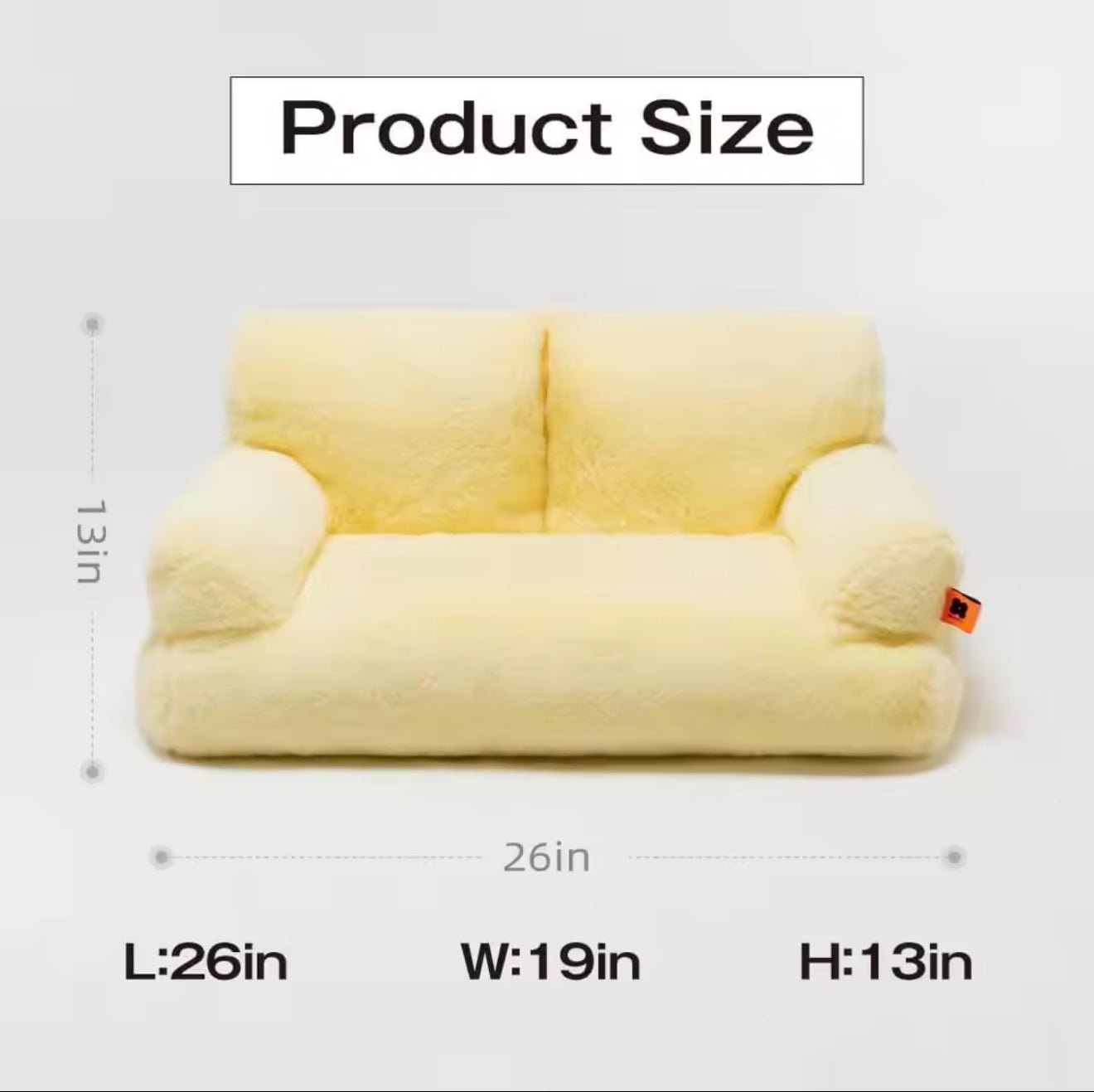 Pawsome Cosy Pet Couch - Always Whiskered