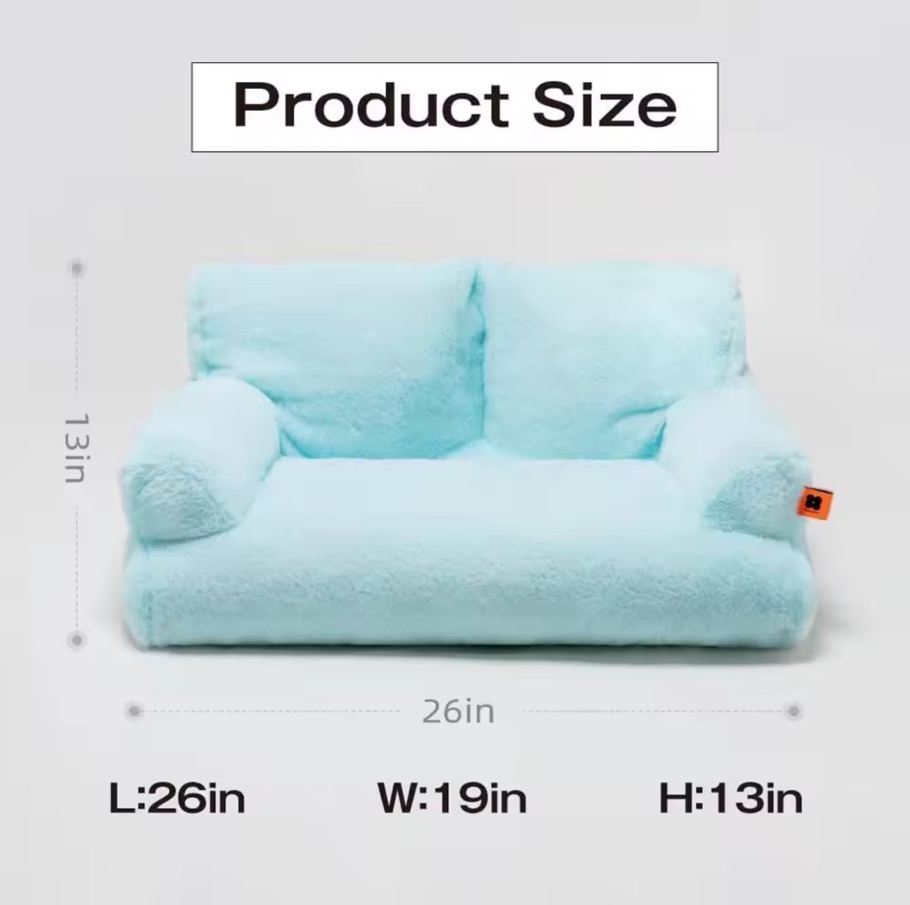 Pawsome Cosy Pet Couch - Always Whiskered