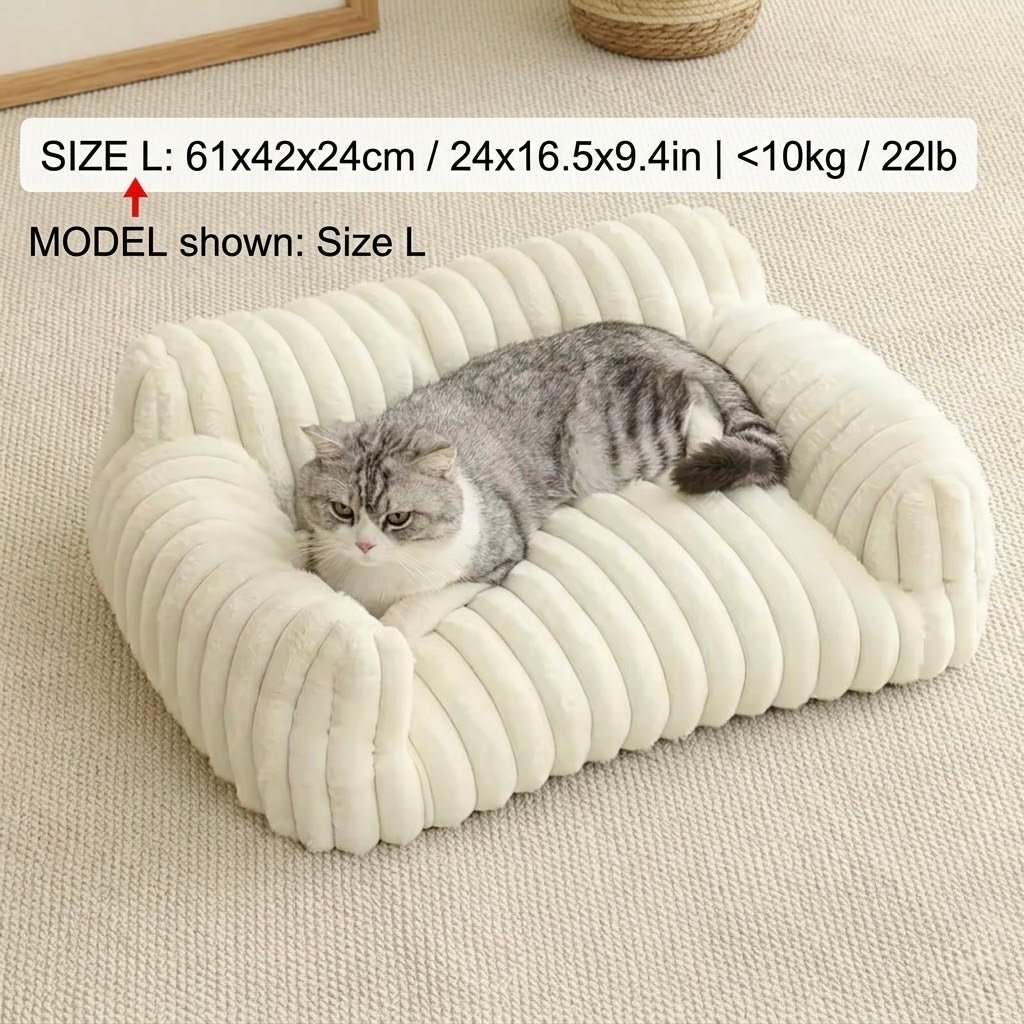 Pawsome Cosy Pet Couch - Always Whiskered
