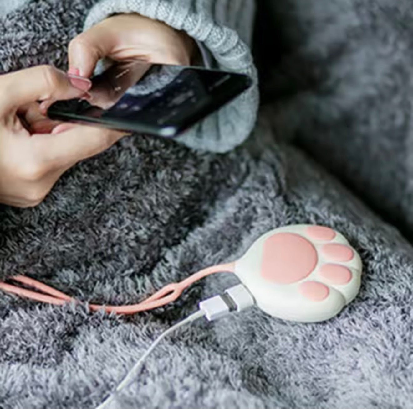 Pawsome Hand Warmer / Power Bank - Always Whiskered