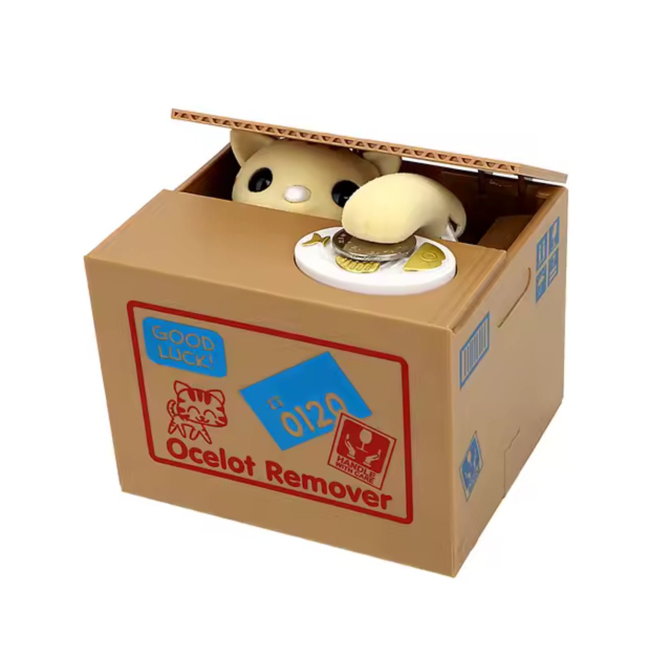 Pawsome Meow Coin Bank - Always Whiskered
