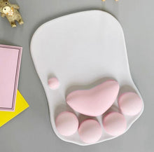 Pawsome Mouse Pad with wrist rest - Always Whiskered