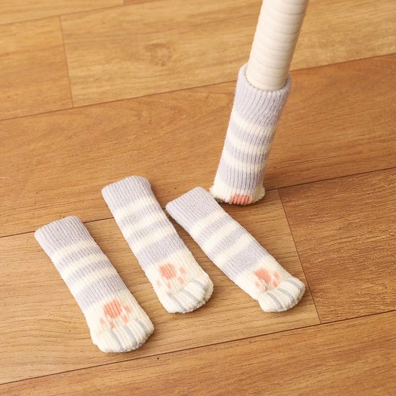 Pawtastic Chair Foot Socks - Always Whiskered