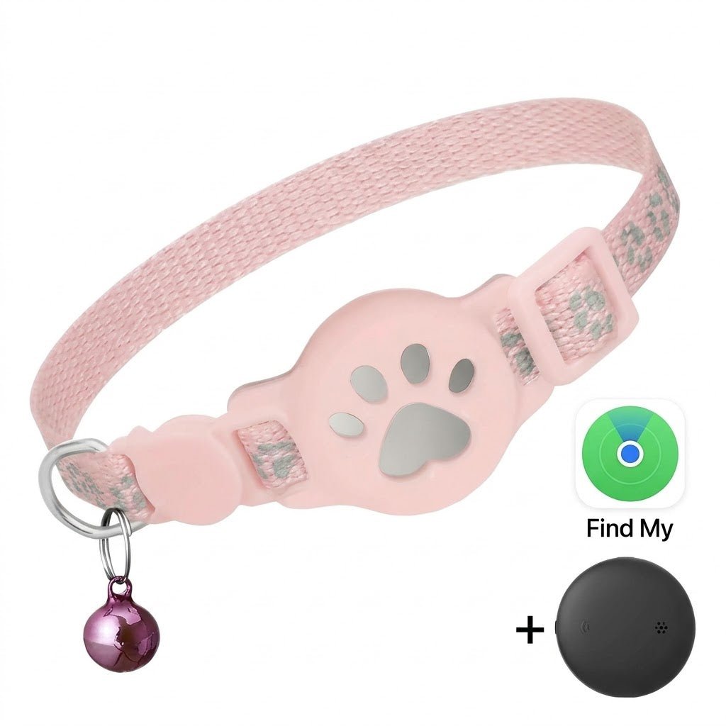 PawTrack Smart Pet Tracker Collar - Always Whiskered