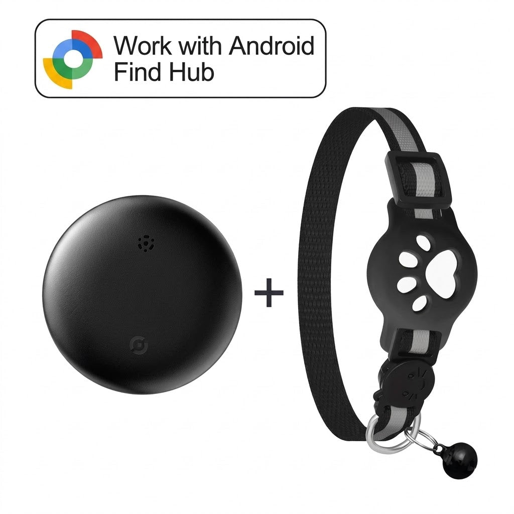 PawTrack Smart Pet Tracker Collar - Always Whiskered