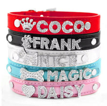 Personalized Bling Name Collar - Always Whiskered
