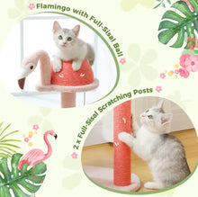 Pink flamingo Cat Tree - Always Whiskered