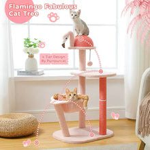 Pink flamingo Cat Tree - Always Whiskered