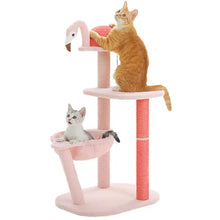 Pink flamingo Cat Tree - Always Whiskered