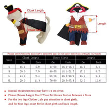 Pirate Pet Costume - Always Whiskered