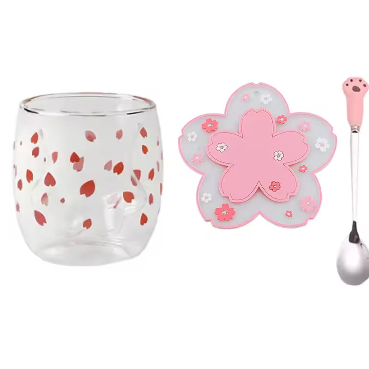 Precious Paw Double Walled Glass - Always Whiskered