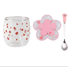 Precious Paw Double Walled Glass - Always Whiskered