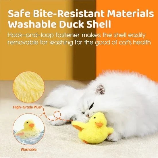Quackity Duck Motion Toy - Always Whiskered