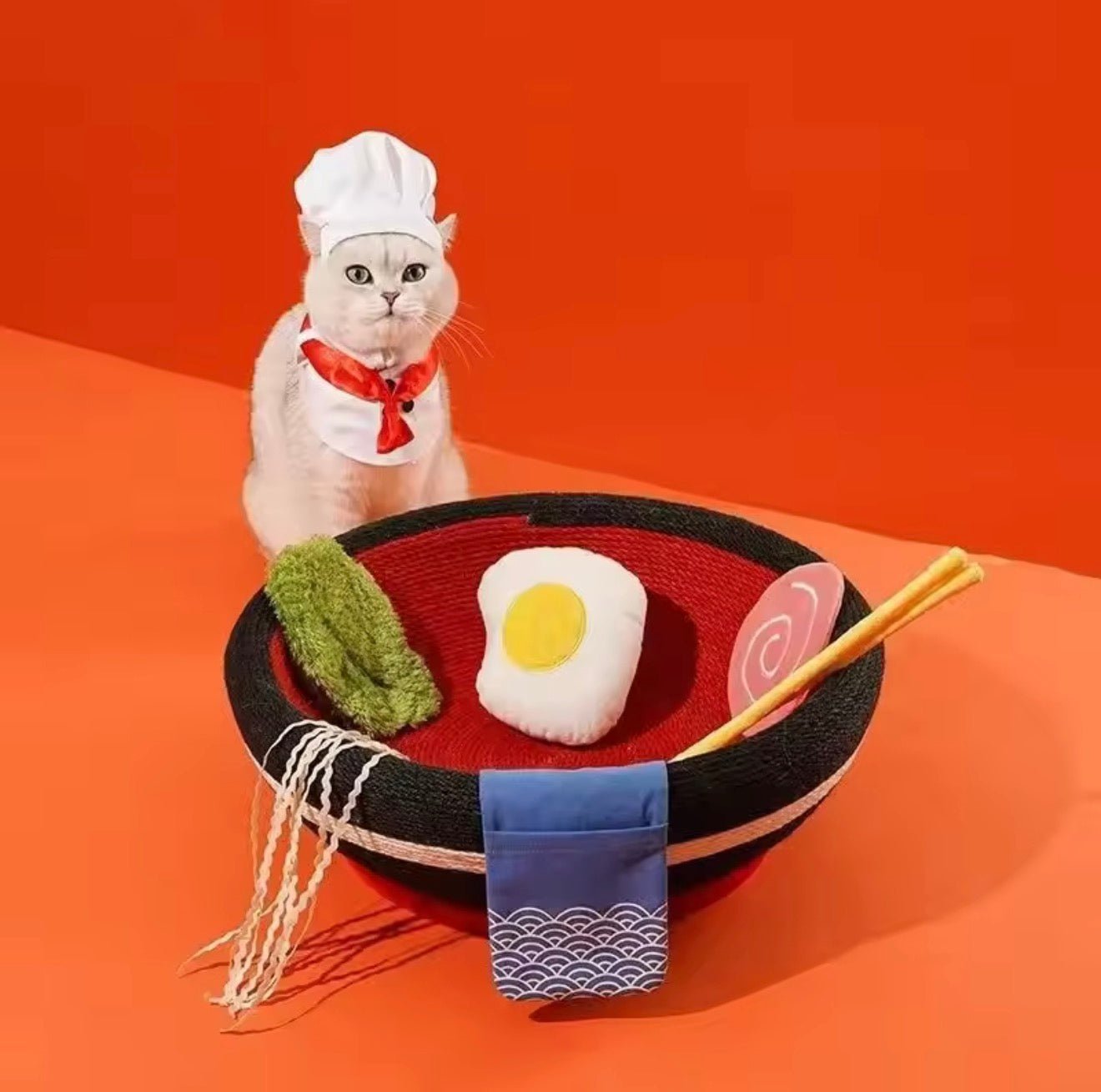 Ramen Bowl Cat Scratcher - Always Whiskered