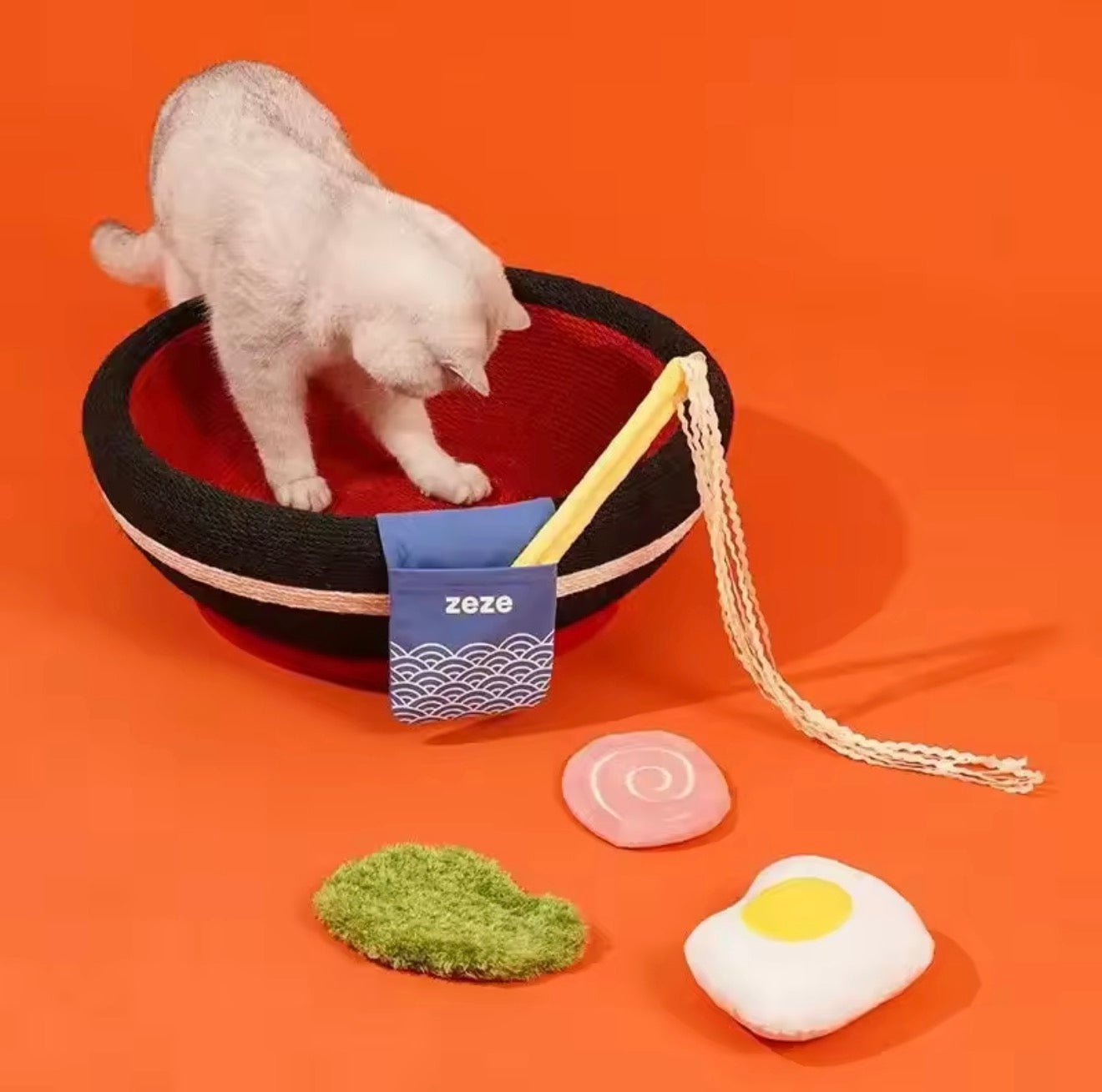 Ramen Bowl Cat Scratcher - Always Whiskered