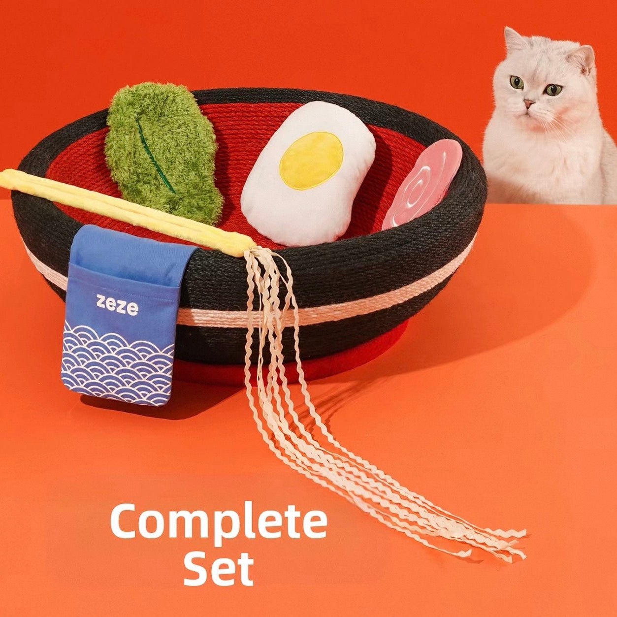 Ramen Bowl Cat Scratcher - Always Whiskered