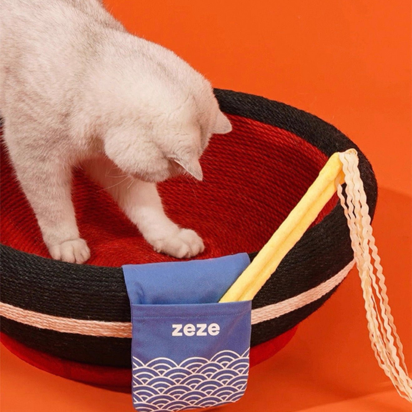Ramen Bowl Cat Scratcher - Always Whiskered