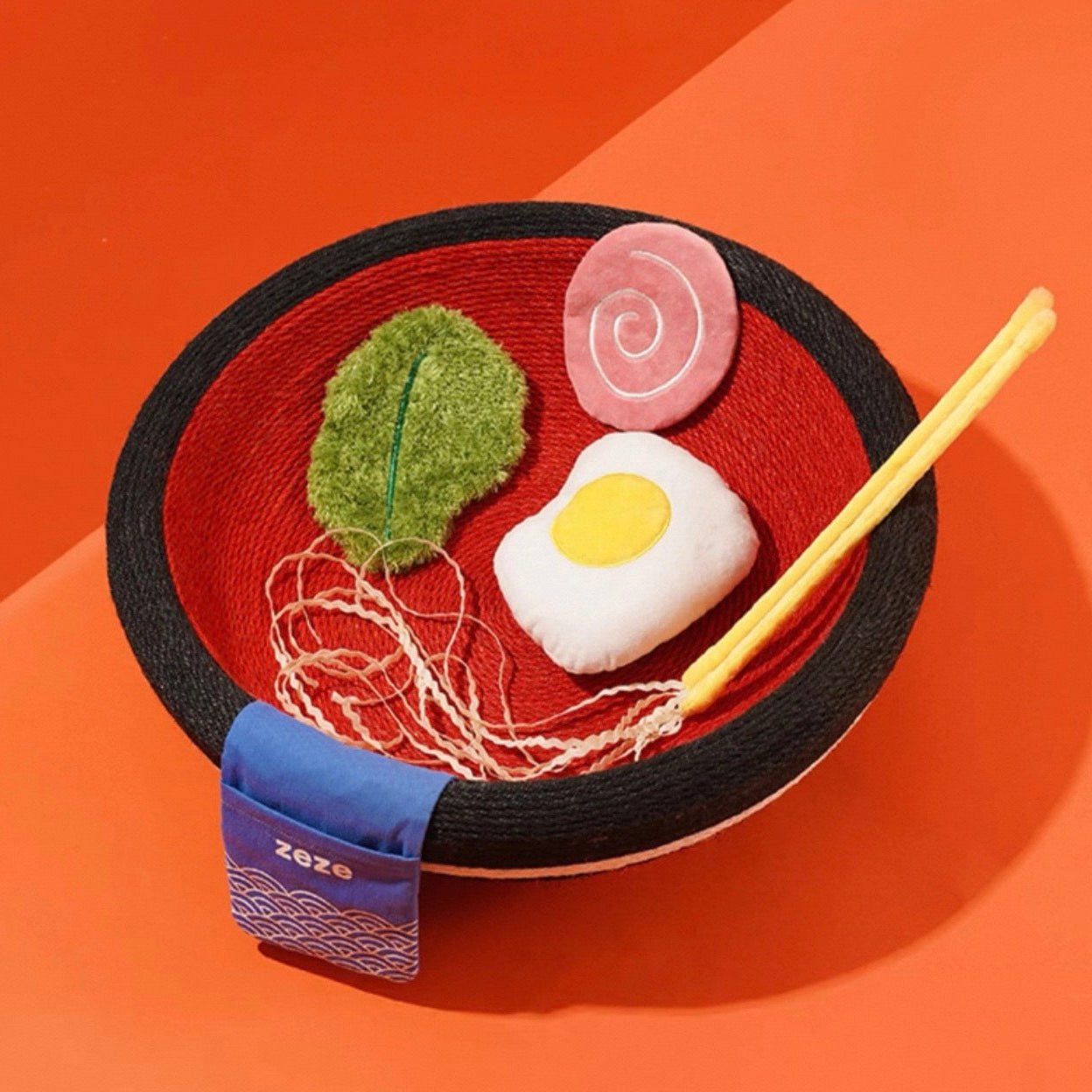 Ramen Bowl Cat Scratcher - Always Whiskered