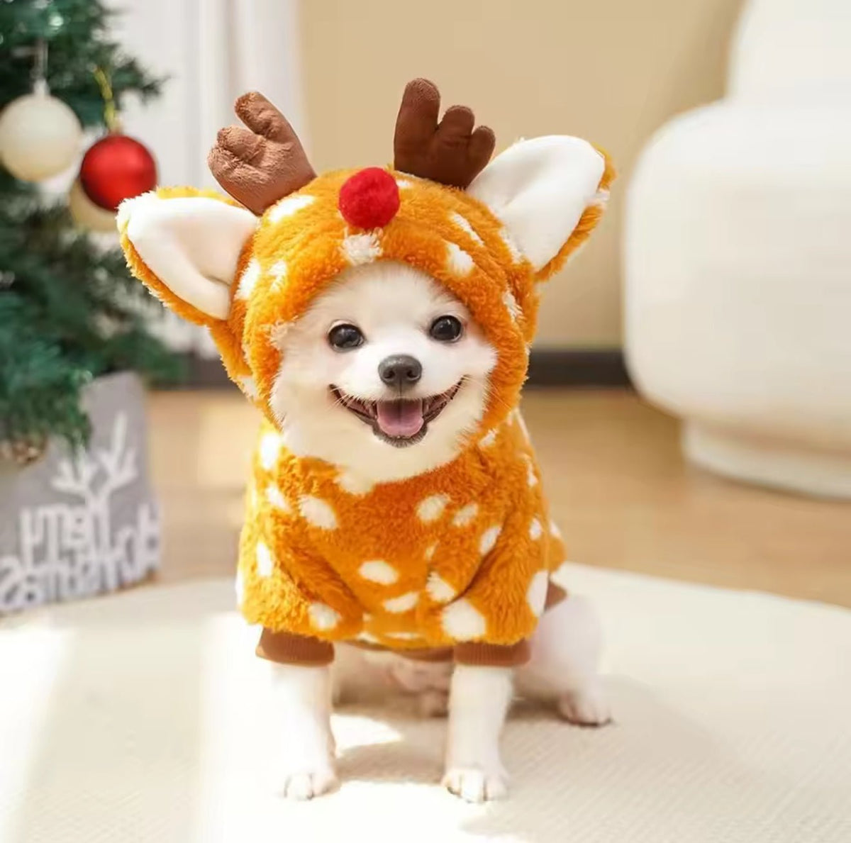 Reindeer Pet Costume - Always Whiskered