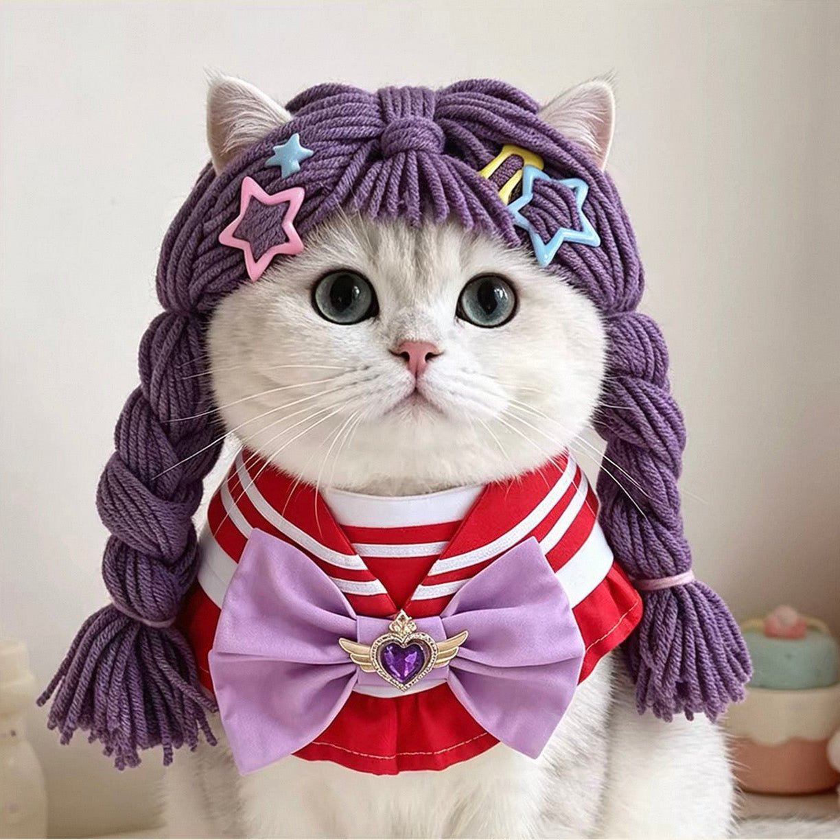 Sailor Scout Pet Cosplay - Always Whiskered