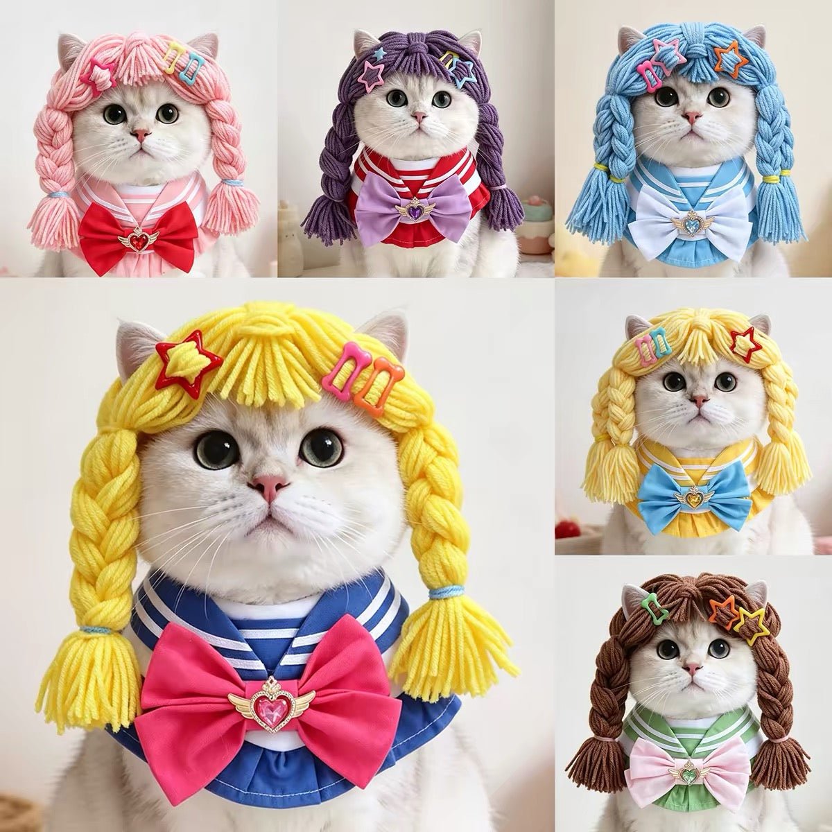 Sailor Scout Pet Cosplay - Always Whiskered