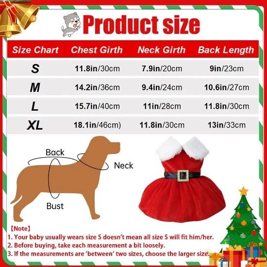 Santarina Pet Dress - Always Whiskered
