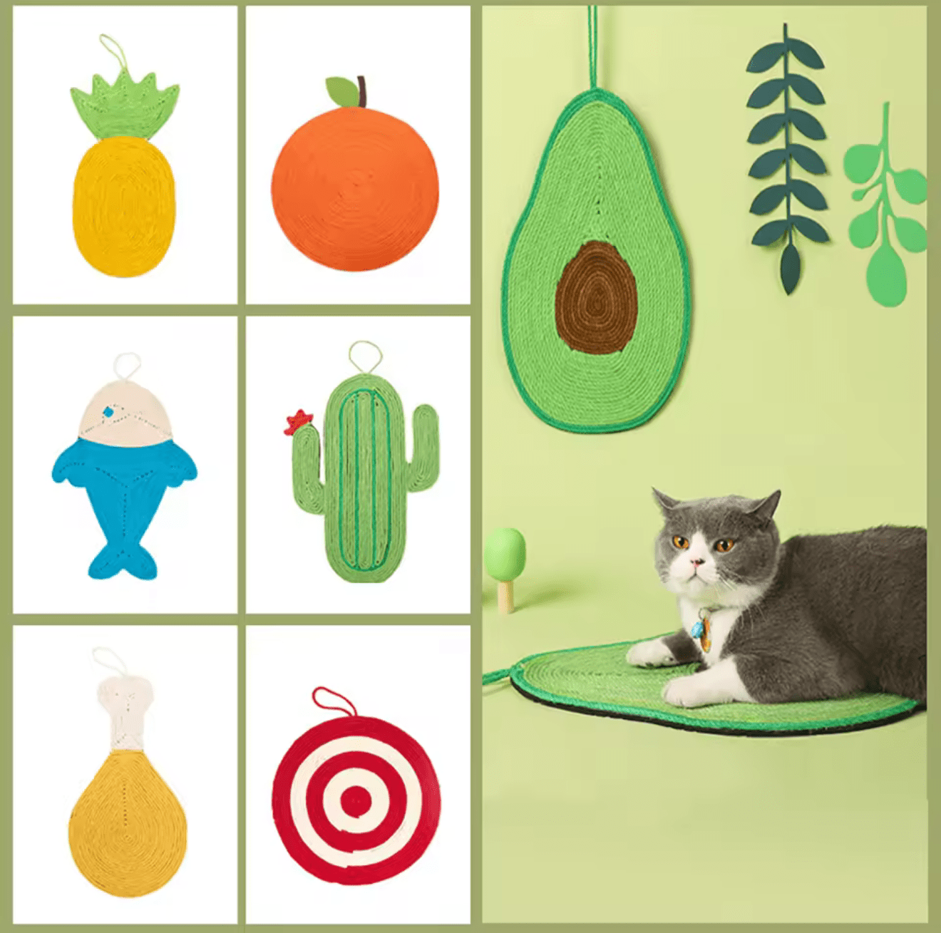 Scratch It Sisal Board - Always Whiskered