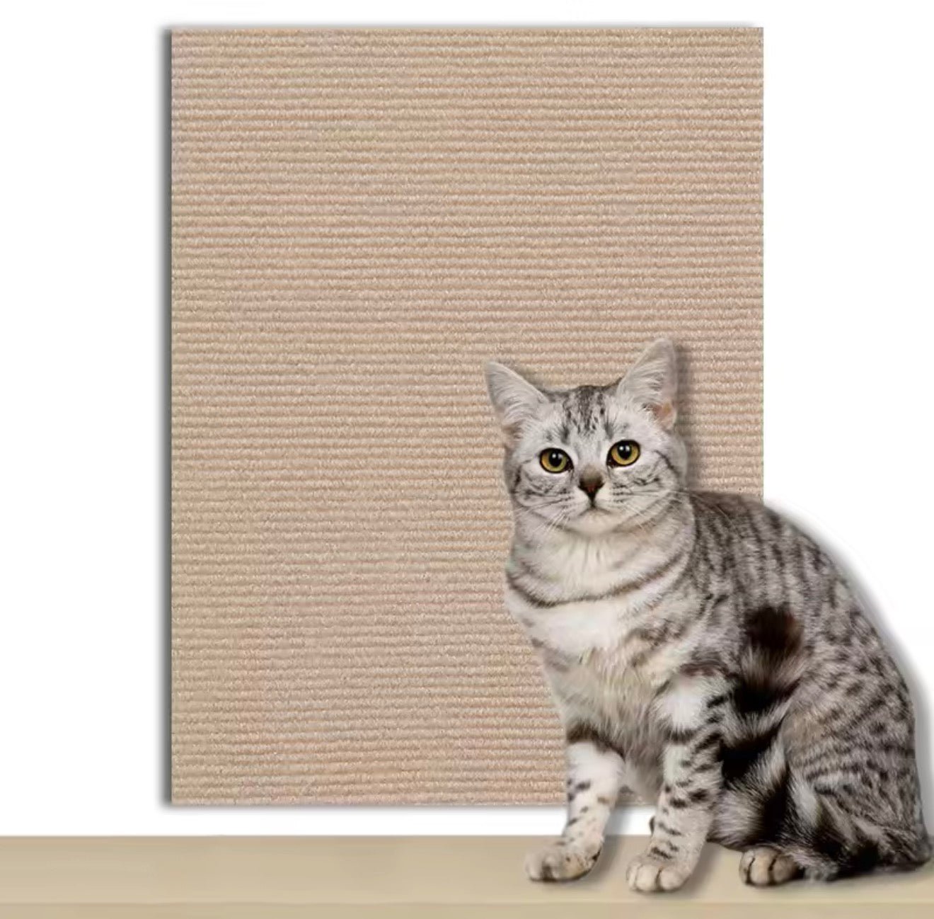Self - Adhesive Cat Scratcher Mat - Always Whiskered