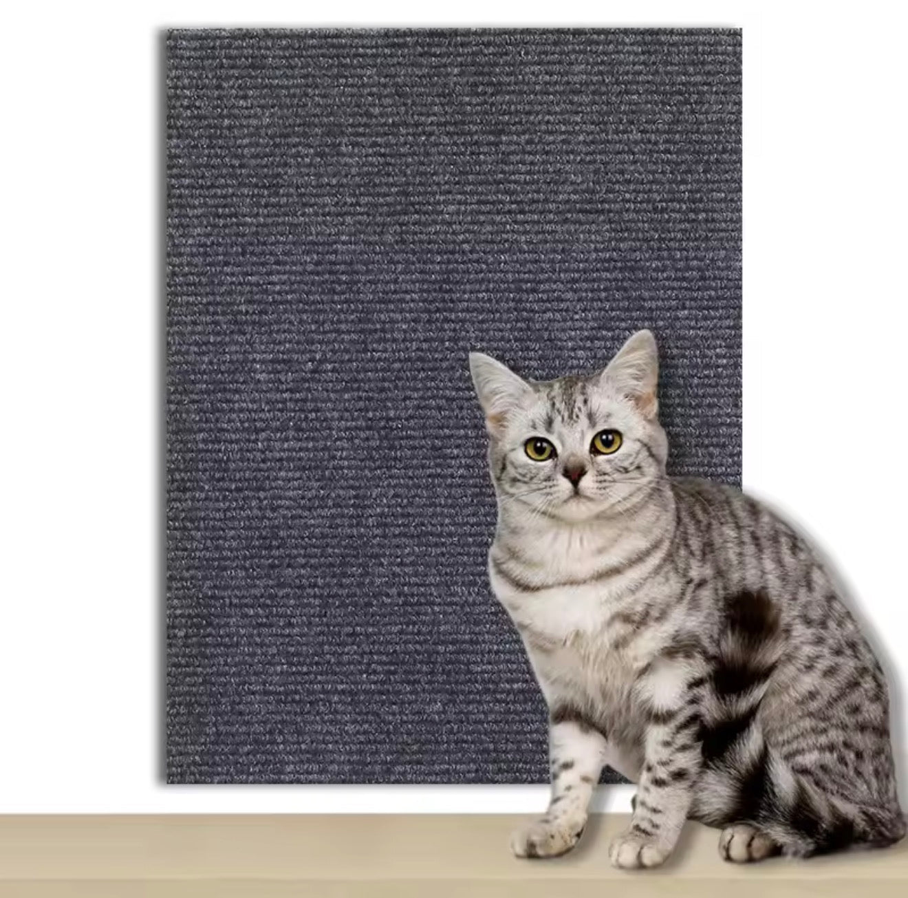 Self - Adhesive Cat Scratcher Mat - Always Whiskered