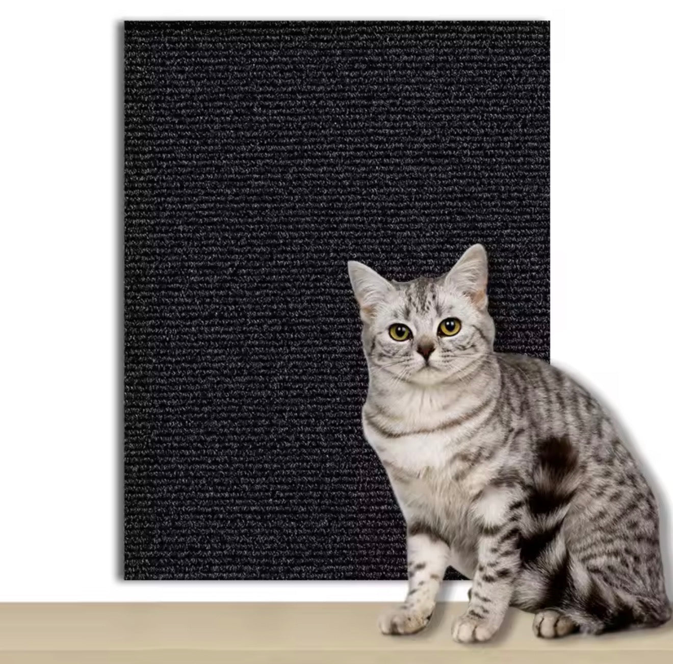 Self - Adhesive Cat Scratcher Mat - Always Whiskered