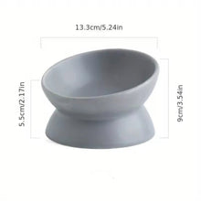 Slanted Pet Bowl - Always Whiskered