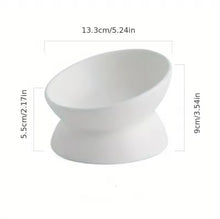 Slanted Pet Bowl - Always Whiskered