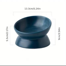 Slanted Pet Bowl - Always Whiskered