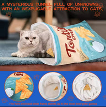 Snack Attack Cat Tunnel Bed - Always Whiskered