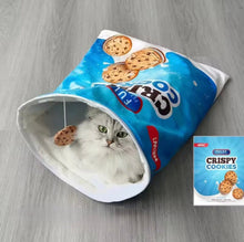 Snack Attack Cat Tunnel Bed - Always Whiskered