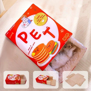 Snack Box Pet Bed - Always Whiskered