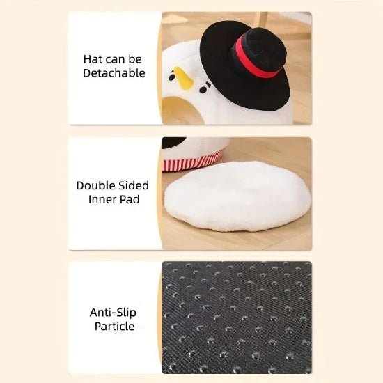 SnowyMan Pet Bed - Always Whiskered