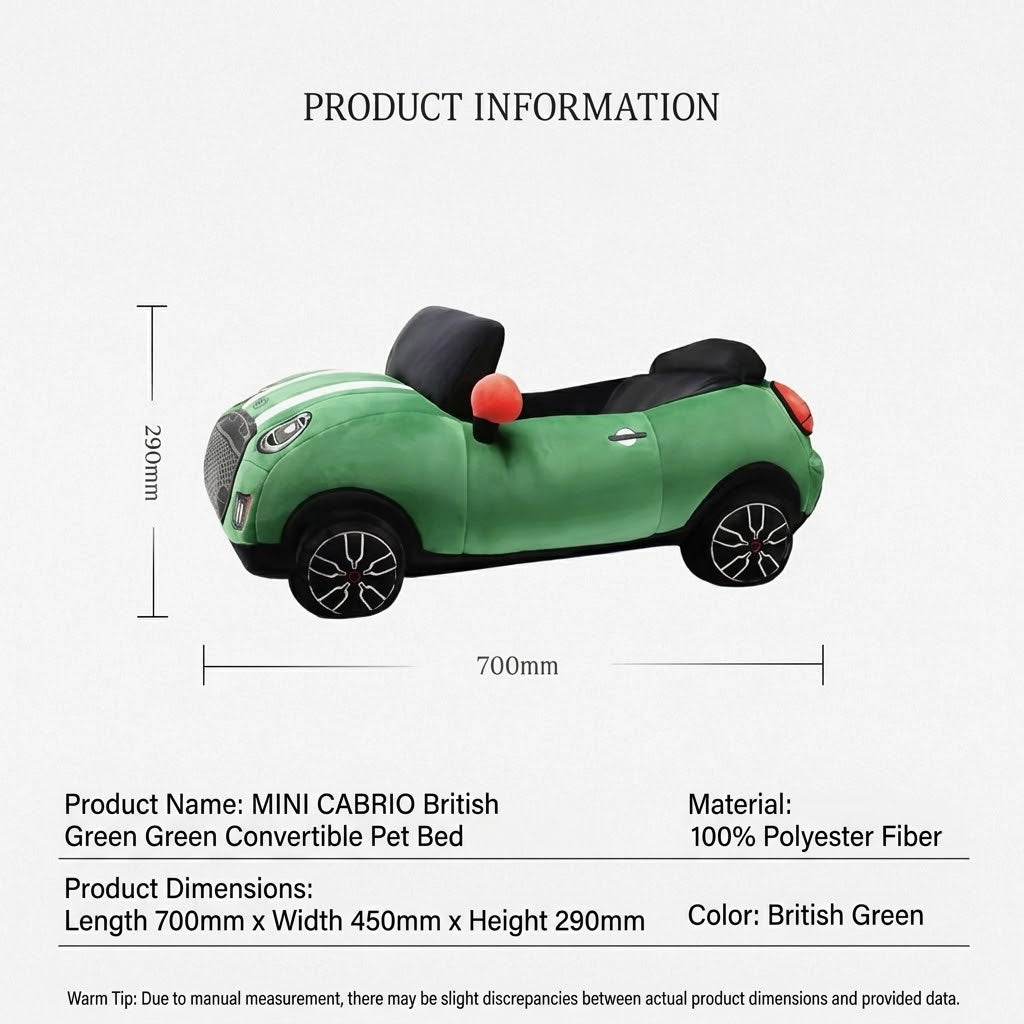 Sports Car Pet Bed - Always Whiskered