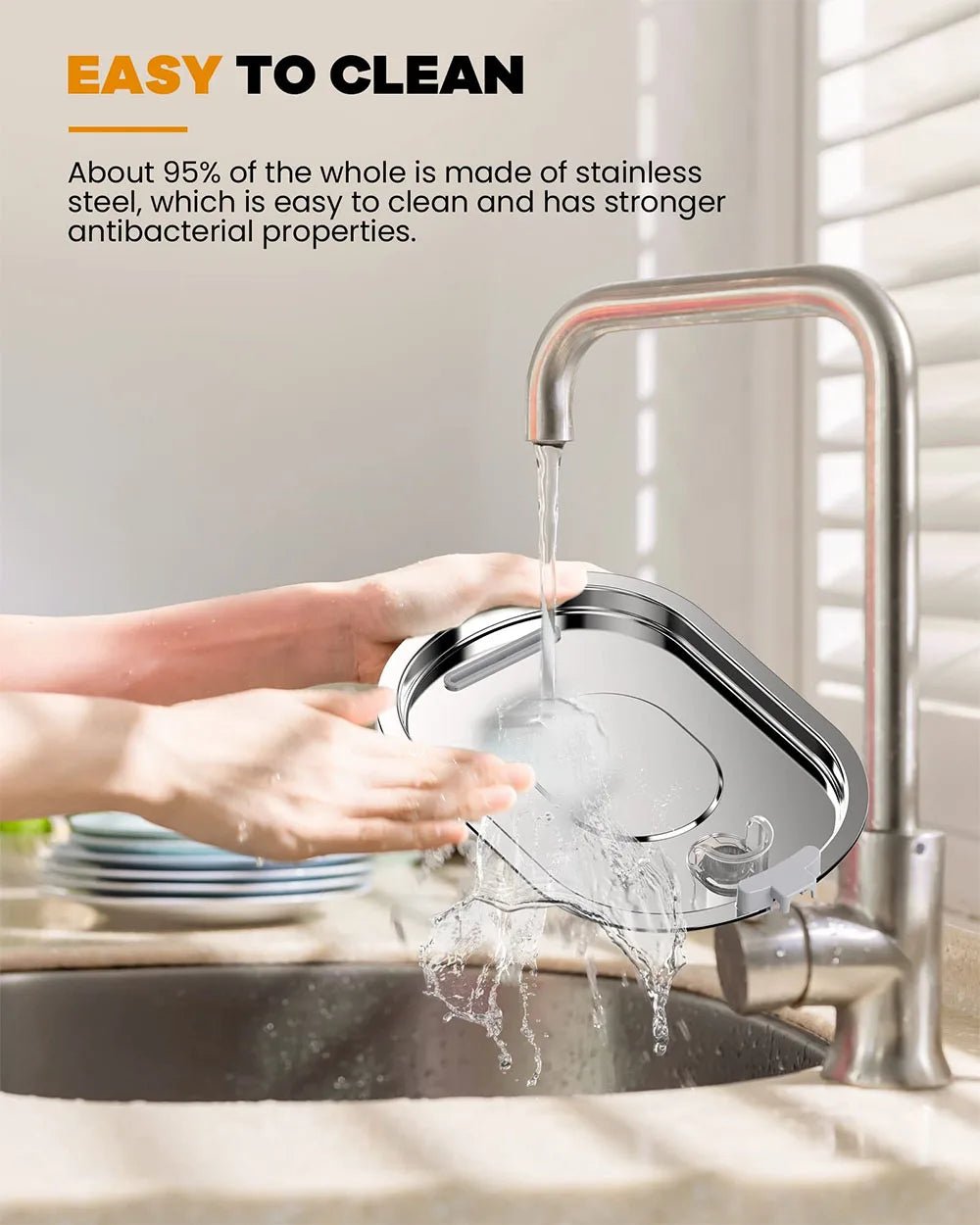 Stainless Steel Pet Faucet Fountain - Always Whiskered
