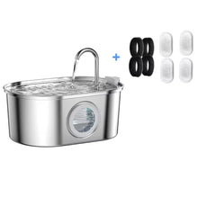 Stainless Steel Pet Faucet Fountain - Always Whiskered