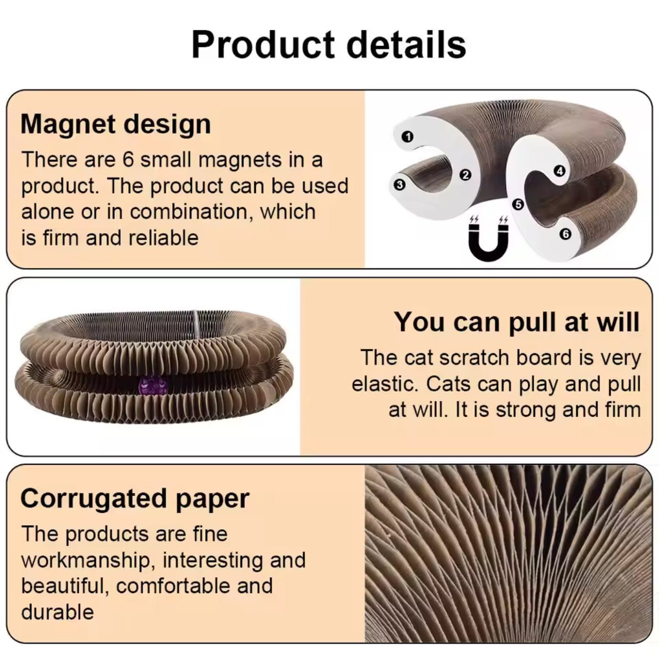 Stretch - It Magic Cardboard Toy - Always Whiskered