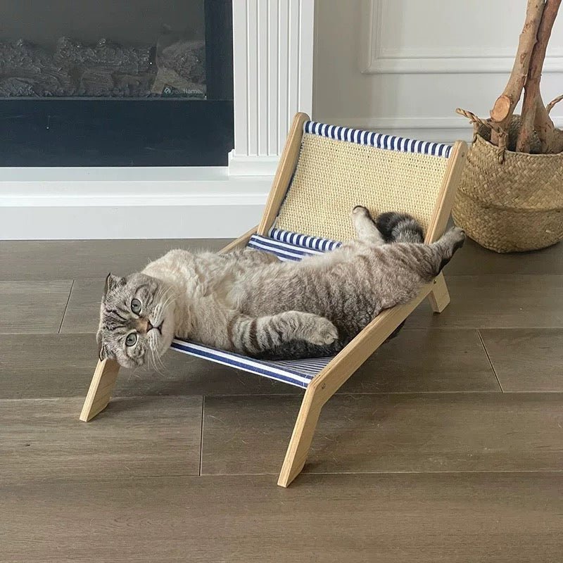 SunnyPaws Pet Lounger - Always Whiskered