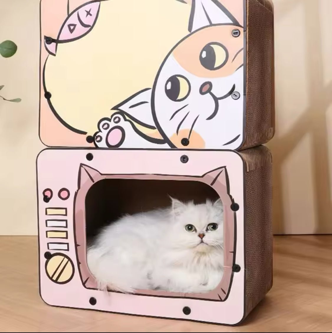 Supawstar TV Scratcher - Always Whiskered